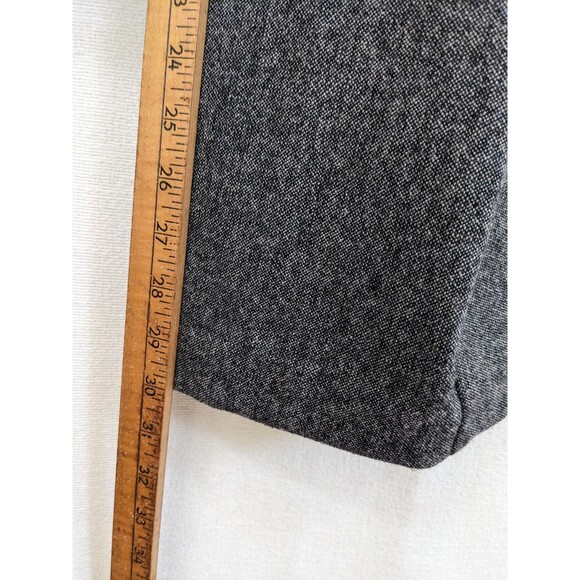 Body by Victoria The Christie Fit Gray Wool Dress Pants Women's Size 4 Tall - Picture 7 of 9